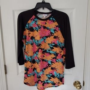 LulaRoe Randy Floral Tee
